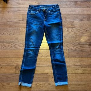 Articles of Society Cuffed Soft Skinny Jeans, Size 25, gently used